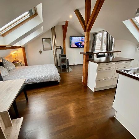 Апартаменты Wohnen Ueber Den Daechern Von Ravensburg, Stadtnah, Kamin, Klima Экстерьер фото
